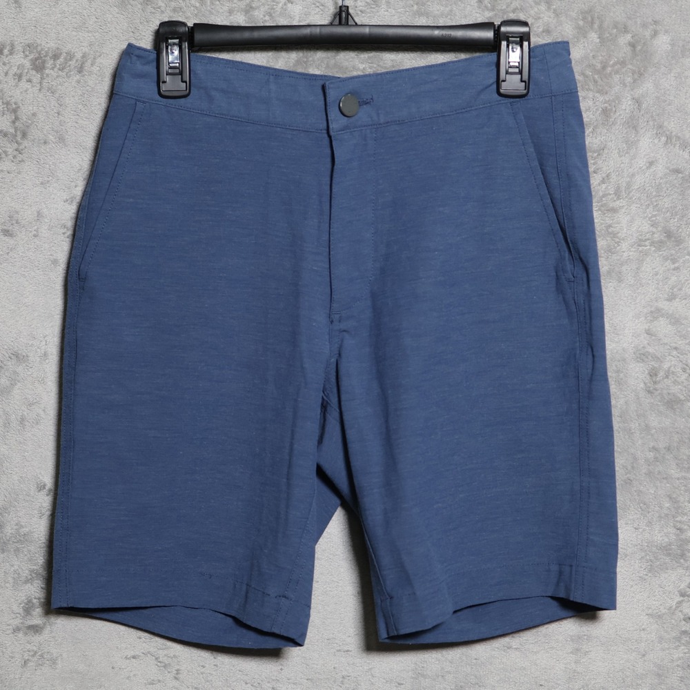 Faherty All Day Shorts Mens 28 Blue Hybrid Swim Stretch Preppy Casual 8.5 Inseam